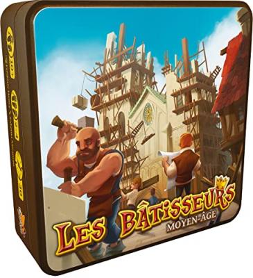 ASMODEE Jeu de gestion et de strat&eacute;gie Asmod&eacute;e Les b&acirc;tisseurs Moyen-&acirc;ge 