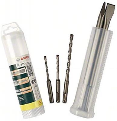 BOSCH Set 2 Burins & 3 forets  SDS Plus