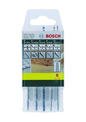BOSCH  Lame de scie Holz + Metall 8 pieces