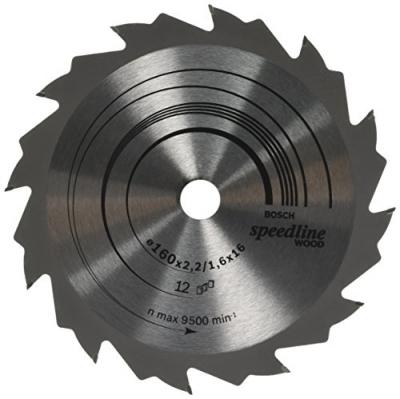 BOSCH Lame De Scie Circulaire 160X16, 12 Dents 