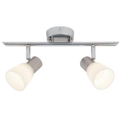 BRILLIANT  plafonnier led a 2 lumieres janna - chrome BRI4004353185779