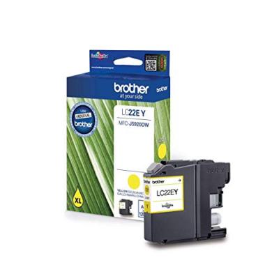 BROTHER  LC-22EY Cartouche d'encre Jaune