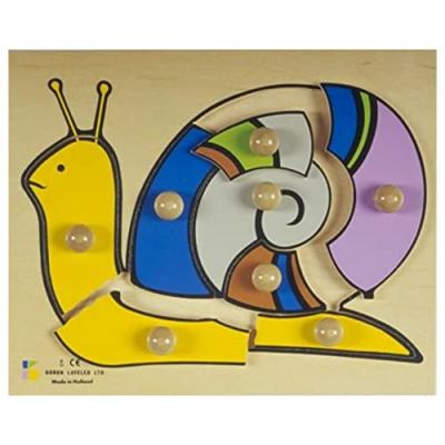 BSM puzzle jouet d'encastrement l'escargot