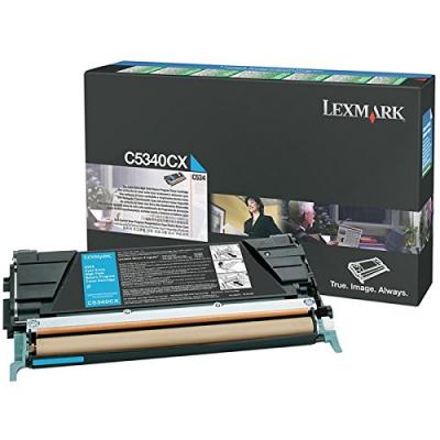 LEXMARK Toner  C5340CX C534 - Cyan