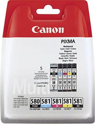 CANON Cartouche d'encre  PACK PGI-580XL/CLI-581 4CL