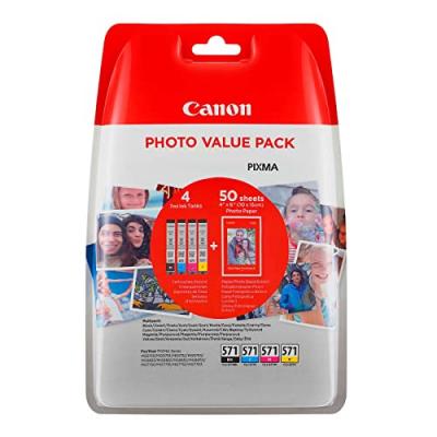 CANON Cli-571 c m y bk photo value bl