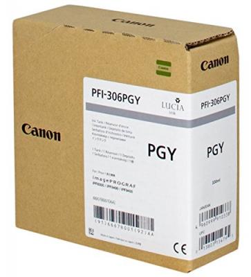 CANON   kit encre pfi-306pgy noir