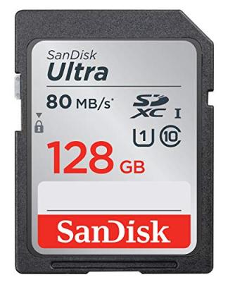 SANDISK Carte m&eacute;moire SD  SD ULTRA 128 GO