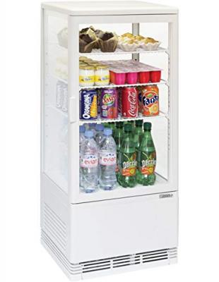 CASSELIN Mini vitrine r&eacute;frig&eacute;r&eacute;e blanc  CVR78LB