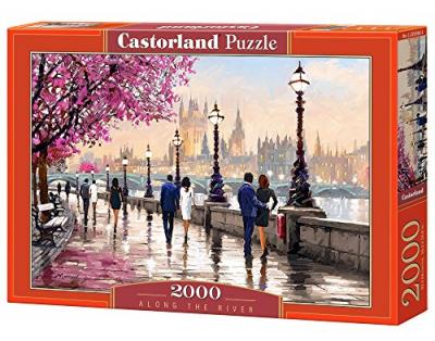 CASTORLAND Puzzle 2000 pi&egrave;ces Along the River