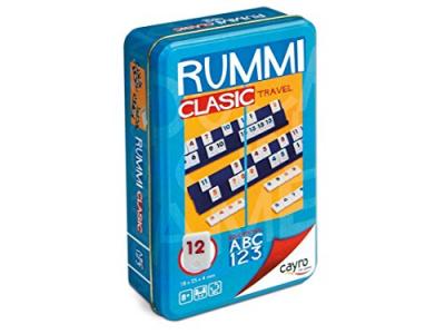 CAYRO  - bo&icirc;te en m&eacute;tal rummi jeu de voyage 
