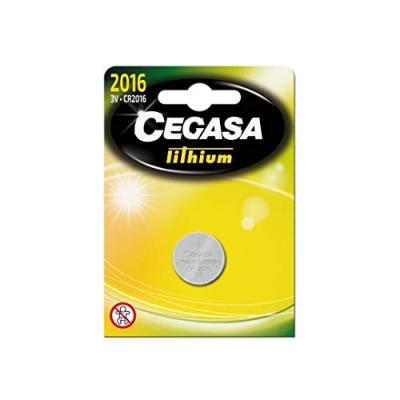 CEGASA  Lithium Piles Cr 2016 3v One Size Yellow / Silver