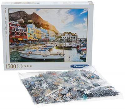 CLEMENTONI  1500 pi&egrave;ces de puzzle Capri 