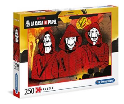 CLEMENTONI Puzzle 250 pi&egrave;ces  La Casa de Papel 