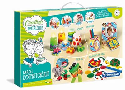 CLEMENTONI Maxi coffret cr&eacute;atif 4 en 1 