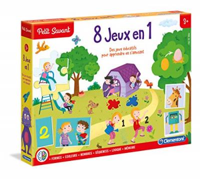 CLEMENTONI 8 jeux &eacute;ducatifs  vert