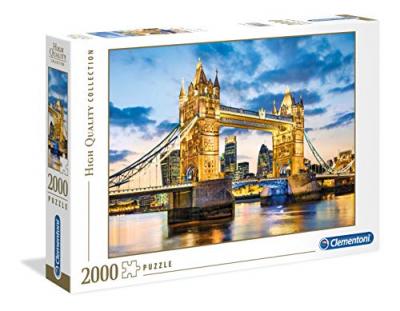 CLEMENTONI Puzzle 2000 pi&egrave;ces  High Quality Tower bridge 