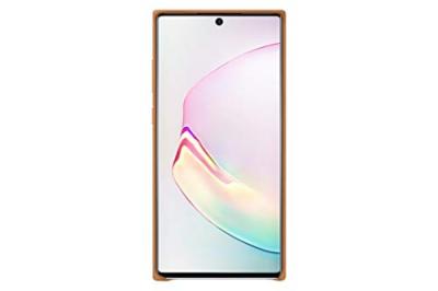  Coque Samsung Note 10+ Cuir camel