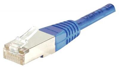 DEXLAN C&acirc;ble RJ45 CAT6 F/UTP - Bleu - (2,0m)