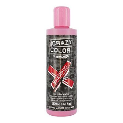 CRAZY Renbow Shampoing pour couleurs vives Rouge , 250ml