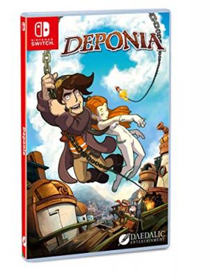 JUST FOR GAMES Deponia Nintendo Switch