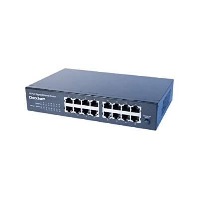 DEXLAN Switch 16 Ports Gigabit Rackable 10" Et 19
