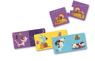 DJECO Puzzles Duo Trio  - Contraires