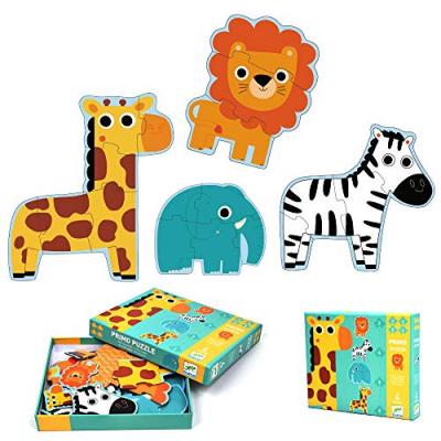 DJECO  Puzzle Dans la jungle