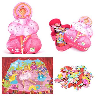 DJECO Puzzle 36 pi&egrave;ces silhouette - Ballerine