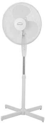 DOMAIR Ventilateur sur pied blanc &Oslash;40 cm