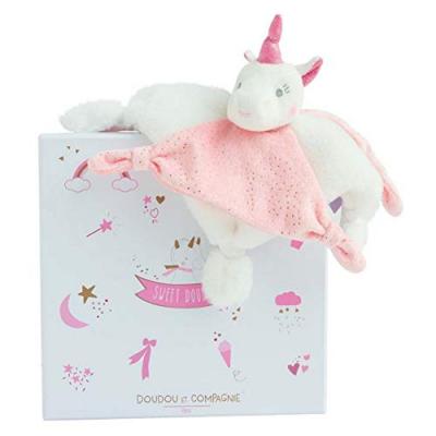 Doudou et Compagnie Doudou Licorne Rose