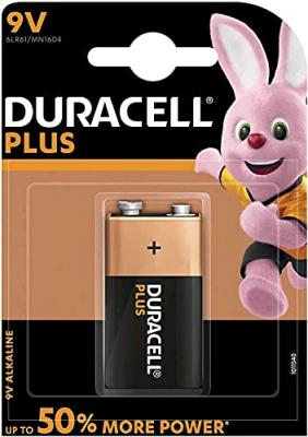 DURACELL 1 pile longue dur&eacute;e  Pile Alcaline Plus Power 9 V 