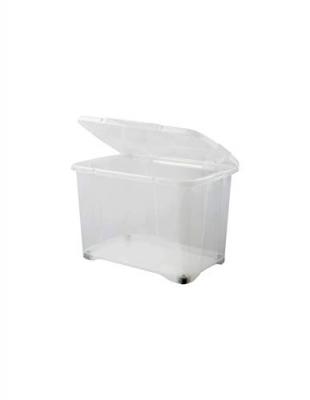 EDA Bo&icirc;te de rangement  Clip box 60L transparente