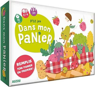 AUZOU Jeu de soci&eacute;t&eacute;  P'tit jeu Dans mon panier 