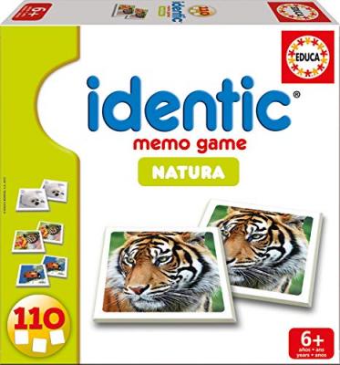 EDUCA  Nature Identic Memory Card Game (110 Piece)