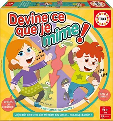 EDUCA Jeu de soci&eacute;t&eacute; Devine ce que je mime !