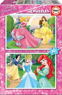 EDUCA 2 Puzzles - Disney Princess 