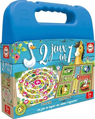 EDUCA  Malette 2 Jeux Chevaux Oie