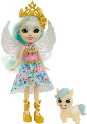 ENCHANTIMALS Poup&eacute;e  Paolina Pegasus et Wingley 