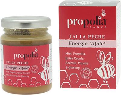 PROPOLIA  Energie Vitale - Miel, propolis et gel&eacute;e royale - Pot 120g