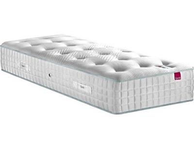 EPEDA Matelas  PARURE 2 120x200 Ressorts - Blanc