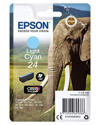 EPSON Cartouche  C13T24254012 24 - Cyan