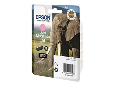 EPSON cartouche  ELEPHANT 24 MAGENTA