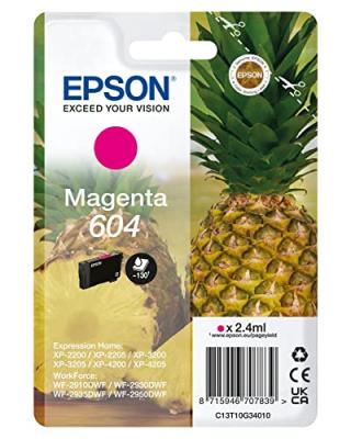 EPSON 604 Cartouche d'encre Magenta (C13T10G34010) - 