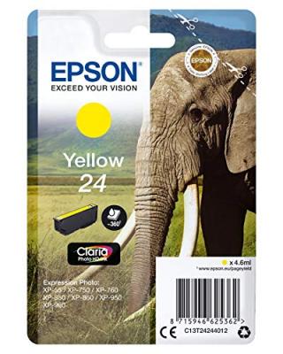 EPSON  Cartouche encre 24 Jaune