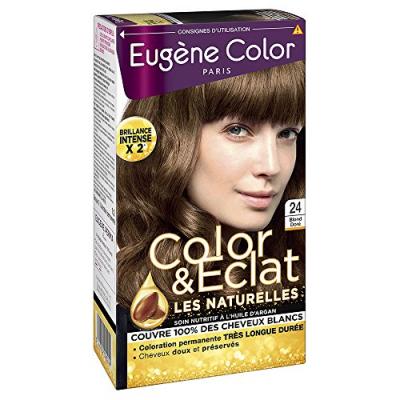EUGENE COLOR Blond dor&eacute; 24, Cr&egrave;me colorante permanente 