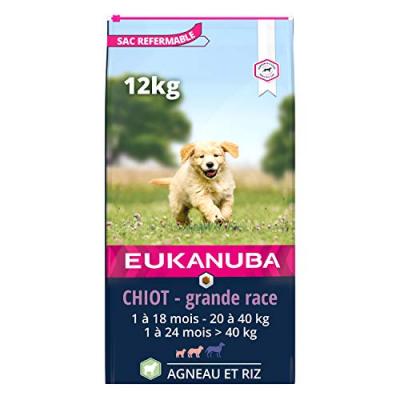 EUKANUBA  Chien Puppy Junior All Breed Agneau Riz