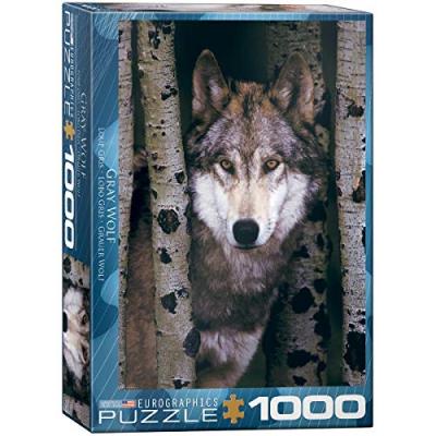 EUROGRAPHICS Puzzle Loup Gris 