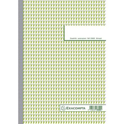 EXACOMPTA Manifold  50 feuillets 5x5cm 29,7x21cm Dupli