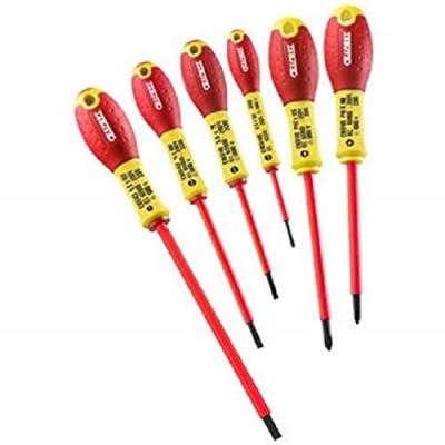 STANLEY EXPERT Jeu de 6 Tournevis Isol&eacute;s SLOT/PZ E160911